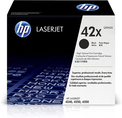 HP Q5942X Black High Capacity LaserJet 4250 4350