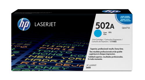 HP Q6471A 502A Cyan Toner 4K