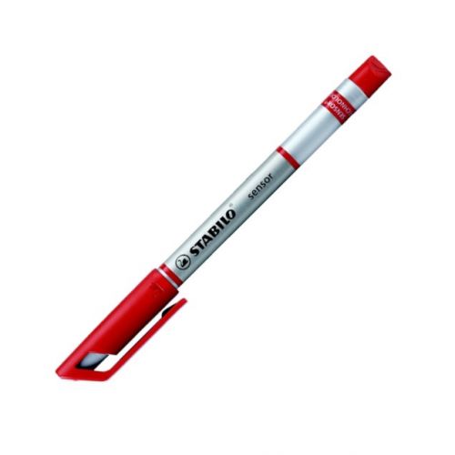 Stabilo Sensor Fine Line Pen Red 189/40 - SINGLE