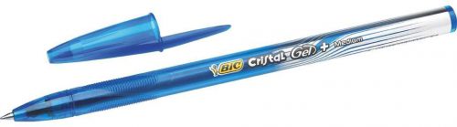 Bic Cristal Gel V2 Ball Pen Blue Pk20