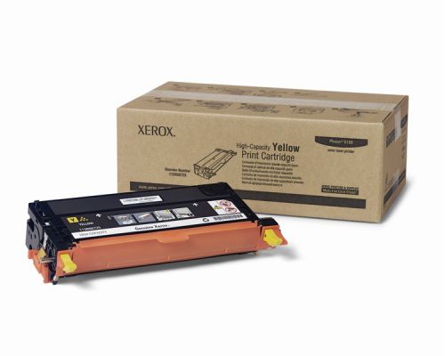 Xerox 113R00725 (Yield: 6,000 Pages) Yellow Toner Cartridge