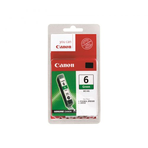 Canon 9473A002 BCI6 Green Ink 13ml