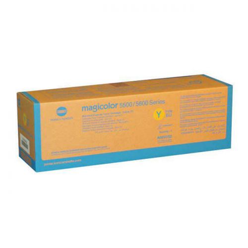 Konica Minolta Magicolor 5550/5570 Yellow Toner Cartridge Yield 6,000