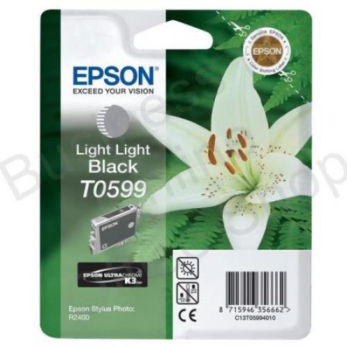 Epson T0599 Lily Light Black Standard Capacity Ink Cartridge 13ml - C13T05994010