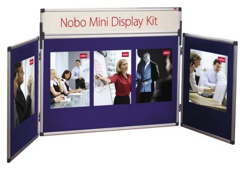 Nobo Mini Display Kit and Case Blue