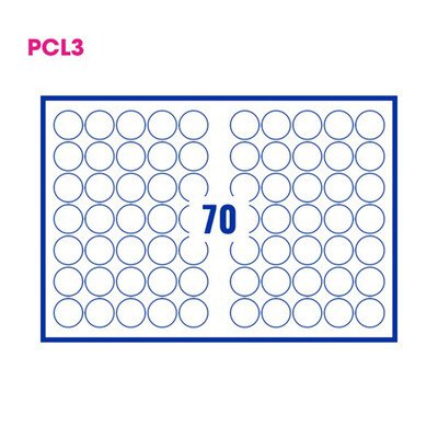 Pcl3 37 Gloss Perm Labels Lab/Sht 70Sht Sra3/Bx 3P