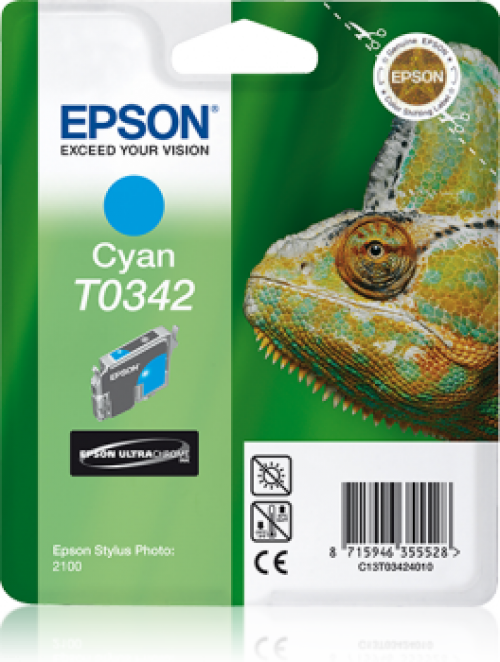 Epson Cyan Ink Cartridge Stylus Photo 2100