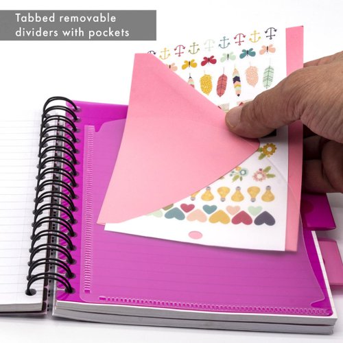 Pukka Pad Project Book A5 Assorted Pack 3