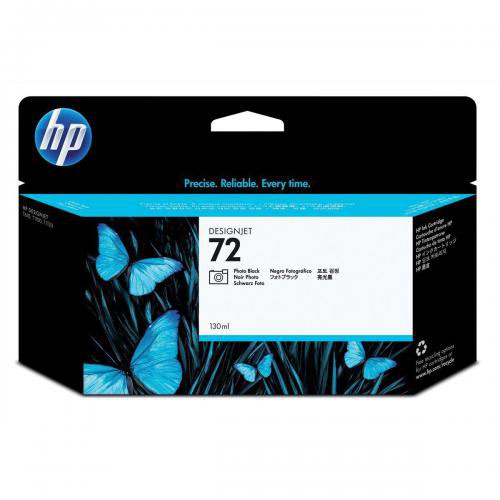 HP 72 Photo Black Standard Capacity Ink Cartridge 130ml - C9370A