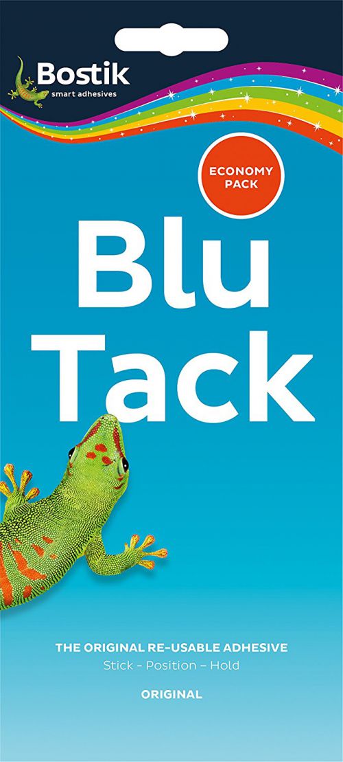 Bostik Blu Tack Economy Pack Blue 110g (Pack 12)