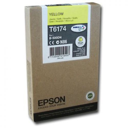 Epson T6174 Yellow Ink Cartridge 100ml - C13T617400