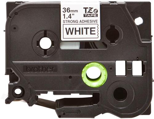 BRTZES261 - Brother Black On White Strong Label Tape 36mm x 8m - TZES261