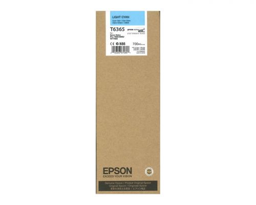 Epson C13T636500 WT7900 Light Cyan UltraChrome HDR 700ml Ink Cartridge  8EPT636500