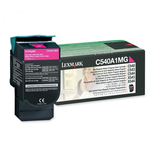 Lexmark C540 Magenta Return Programme Cartridge