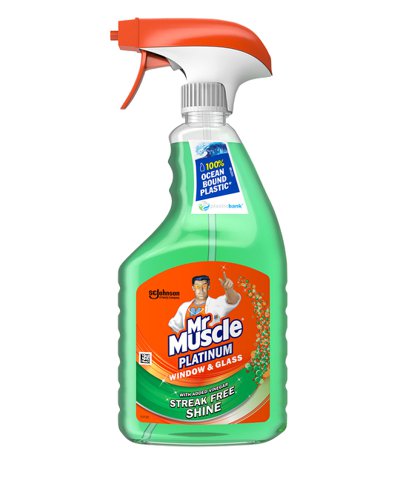 Mr Muscle Window and Glass Cleaner Spray Bottle 750ml 1003009