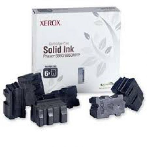 Xerox 108R00749 (Yield: 14,000 Pages) Black Solid Ink Sticks Pack of 6
