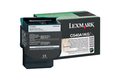 Lexmark Return Program (Yield: 1,000 Pages) Cyan Toner Cartridge for C540n/C543dn/C544dn/C544dtn/C544dw/C544n Colour Laser Printers