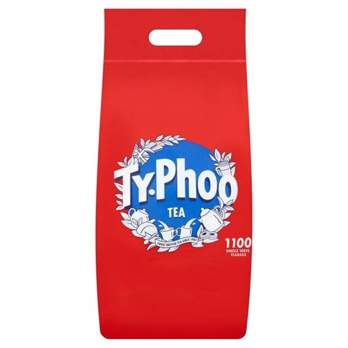 39701NT - Typhoo One Cup Tea Bags (Pack 1100) - NWT2162