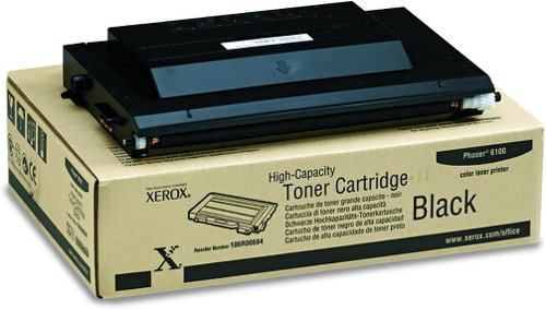 Xerox (Black) High Capacity Toner Cartridge (Yield 7,000 Pages) for Phaser 6100