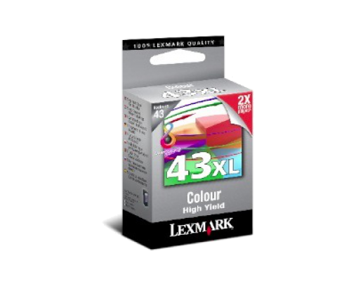 Lexmark Colour Ink Crtridge No 43XL 500 pages