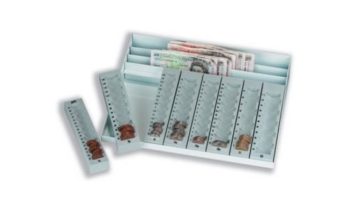 Helix Coin Counter Tray & Note Holder