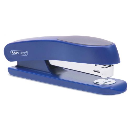 29611RA | The Rapesco Manta Ray - a handy, stylish stapler that's a must have for any desktop. This full-strip top loading stapler features a soft rubber top cap and has a 20 sheet capacity (80gsm). Backed by a 15 year guarantee.