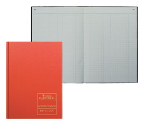 Collins Cathedral Analysis Book Double Cash Book D540/2/6C