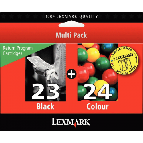 Lexmark Inkjet Combo Pack No.23 & No.24