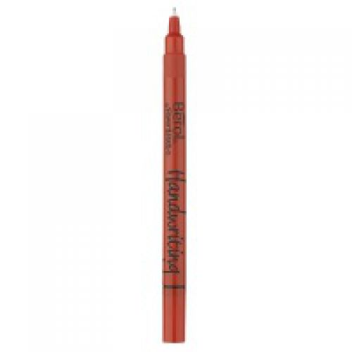 Berol Handwriting Pen Clip Cap Medium Nib 0.6mm Black PK12