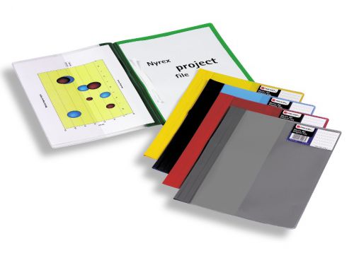 Rexel Project File Heavy Weight A4 Red 13045RD (PK5)