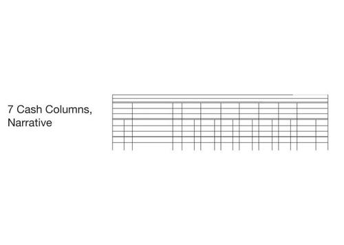Collins Cathedral Analysis Book Cash Columns 96 Pages 69/7.1 811107/3