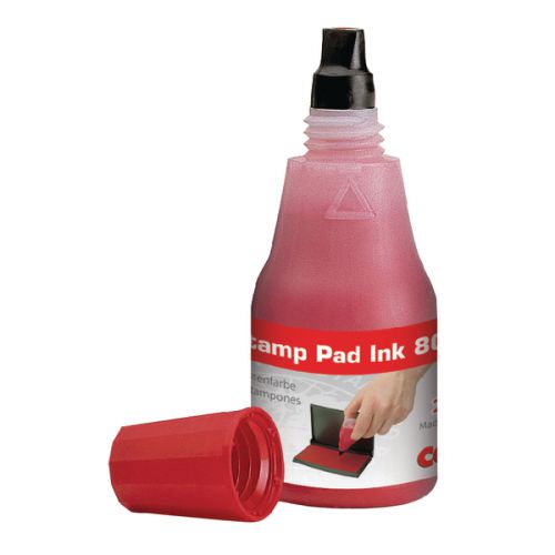 Colop 801 (25ml) High Quality Water Based Stamp Pad Ink Red