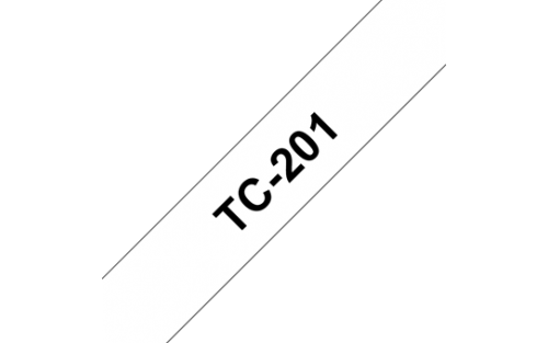 BRTC201 | Developed to withstand extremes of temperatures and environments, this versatile TC-201 labelling tape is sure to provide you with labels that last. The black on white labels can be used anywhere and everywhere, whether that be in the home, office or other workplaces.Using the mirror print function on your compatible P-touch labelling machine, you can print signs for glass doors that allows the label to be stuck inside the glass with the text facing out.Brother P-touch laminated labels have been developed to last, even under extreme conditions, and are able to withstand extremes of temperature, sunlight, water, chemicals and abrasion.