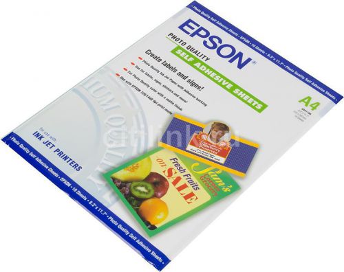 Epson Photo Self Adhesive A4 10 Sheets