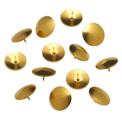ValueX Drawing Pin 9.5mm Brass (Pack 100)