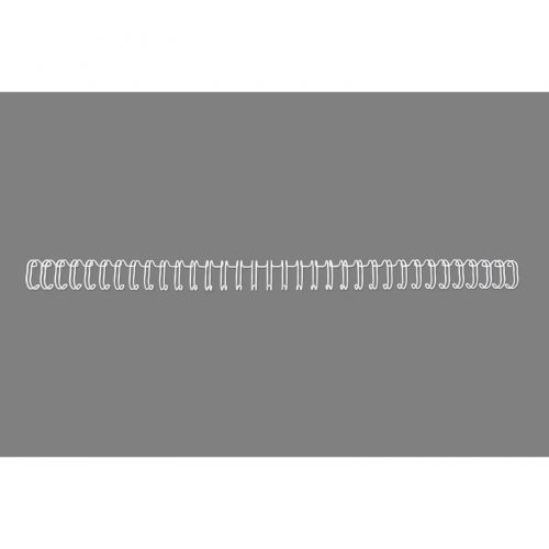 GBC 34 Loop Wire Elements 5mm No3 White 47901E (PK100)