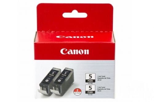 Canon 0628B030 PGI5 Black Ink 26ml Twinpack