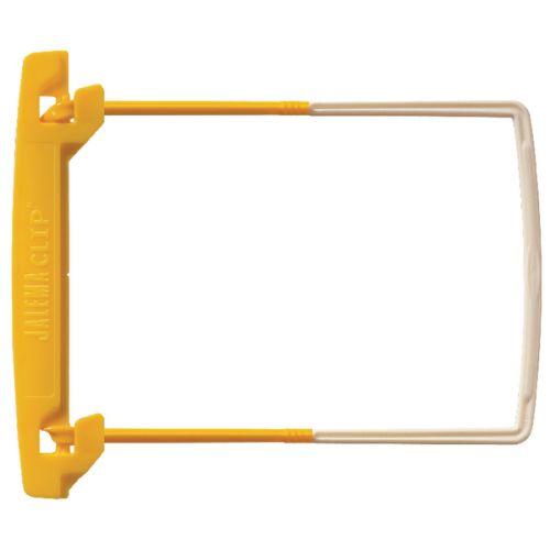 JalemaClip Yellow Bag of 10
