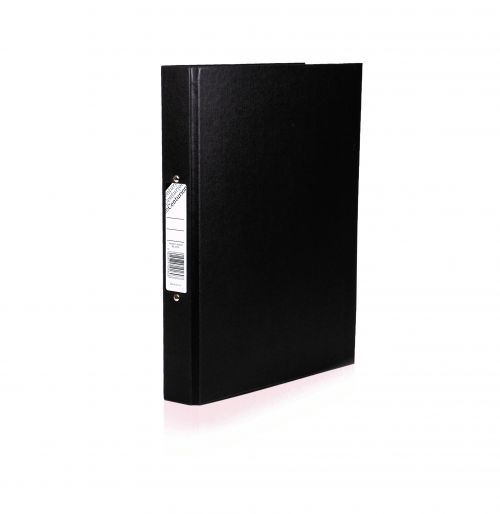 Centurion Ring Binder Paper-on-Board A4 Black PK10