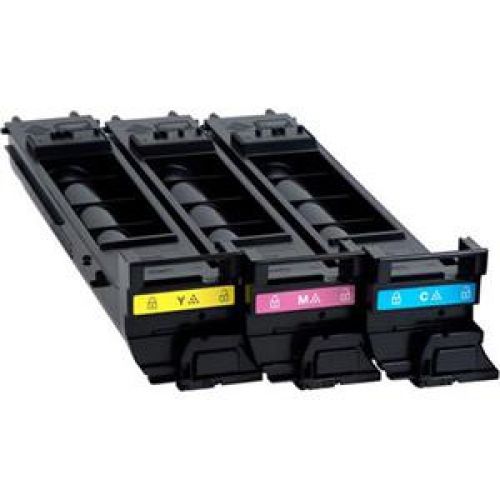 Konica Minolta High Capacity Cyan/Magenta/Yellow Toner Value Pack (Yield 8000 Prints)