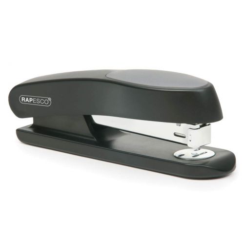 29604RA | The Rapesco Manta Ray - a handy, stylish stapler that's a must have for any desktop. This full-strip top loading stapler features a soft rubber top cap and has a 20 sheet capacity (80gsm). Backed by a 15 year guarantee.