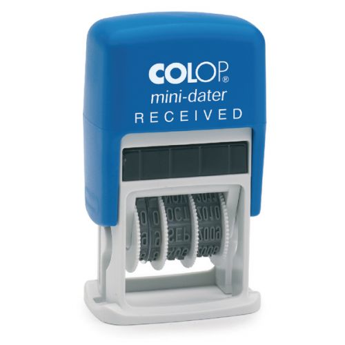 Colop S160/L1 Mini Text Dater Stamp RECEIVED 25x12mm