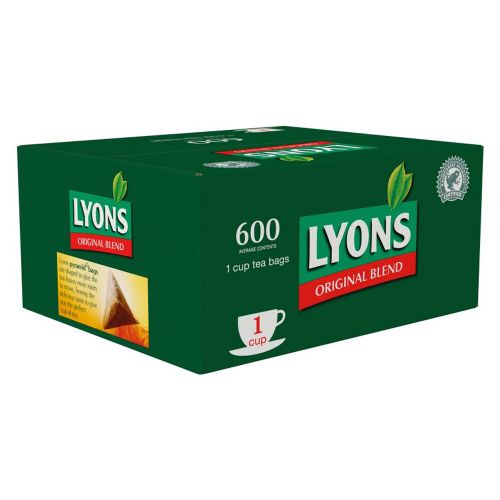 Lyons Green Label 1 Cup Tea Bags (PK 600)
