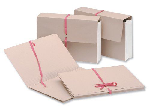 Guildhall Croydon Legal Wallet Pink Ribbon 270gsm 239Z - (PK25)