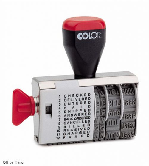 Colop 04000/Wd Dial A Phrase Dater