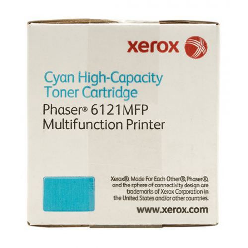 Xerox 6121 MFP High Capacity Cyan Toner 2.6K
