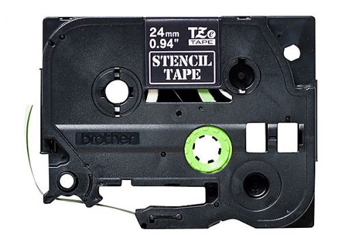 Brother Black Stamp Tape 24mm x 3m - STE151