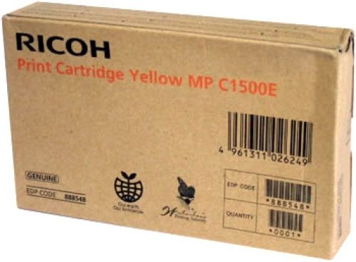 Ricoh MPC1500 Yellow Toner Cartridge  888548