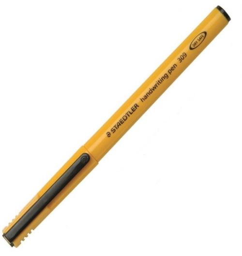 Staedtler Handwriting Pen 0.6mm Line Black (Pack 10)
