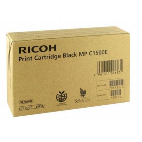 Ricoh MPC1500 Black Toner Cartridge  888547 Toner 75121500